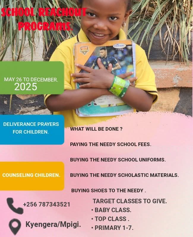 Child Sponsership Programs.