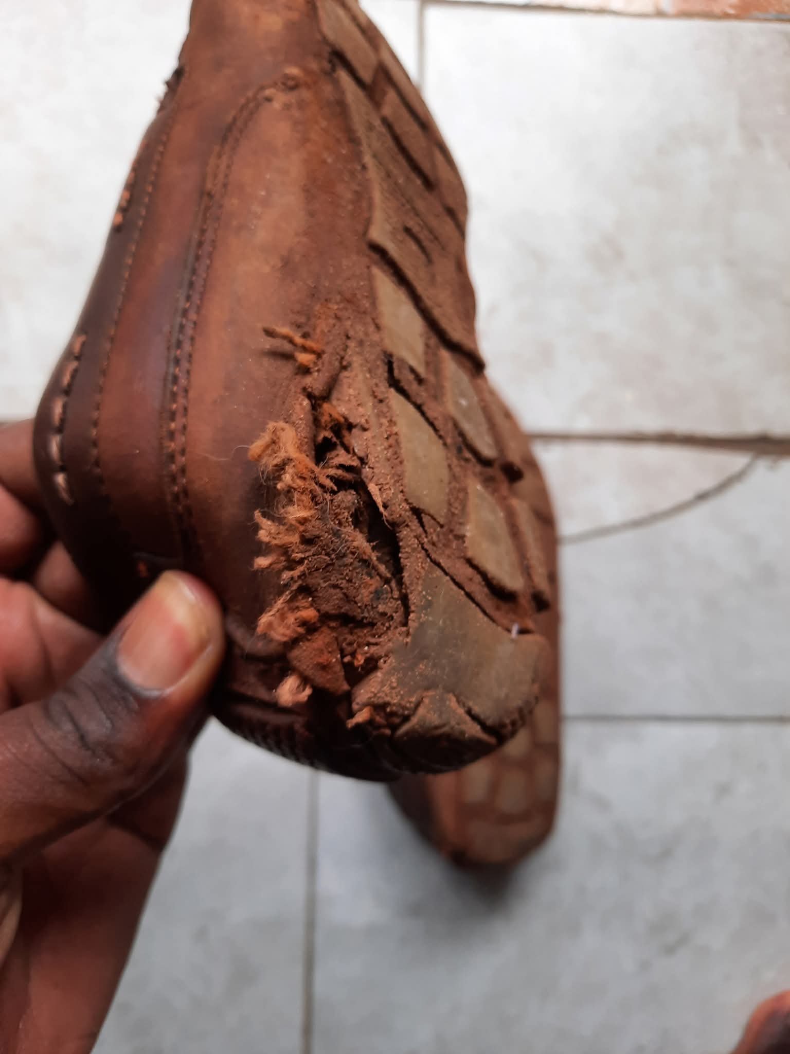 MAN OF GOD BLESSED WITH SHOES.