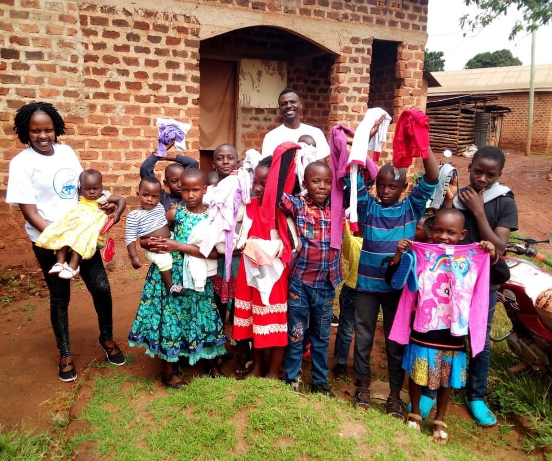 BUYING SANDALS AND CLOTHES FOR CHURCH (CHILDREN).
