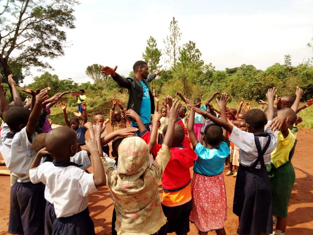 TEACHING CHILDREN , NAKASONGOLA PRIMARY.