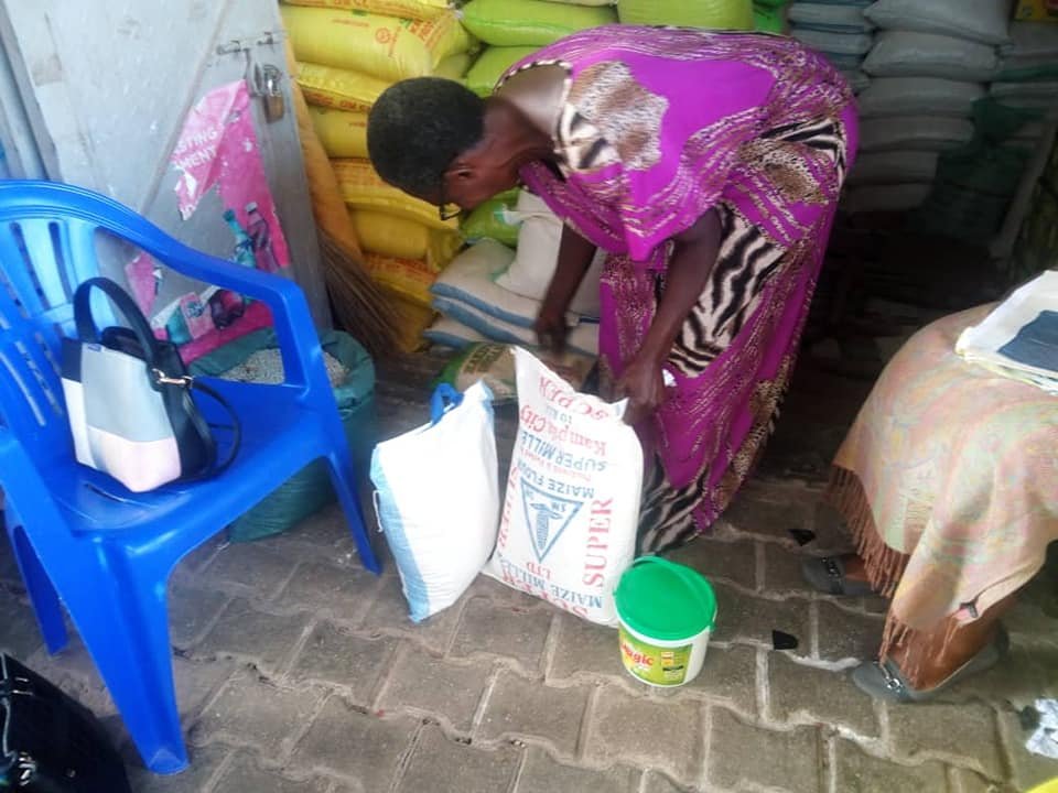 BLESSING SERVANTS OF GOD WITH NECCESITY SHOPPING .