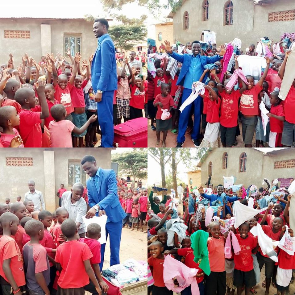 GOSPEL AND GIVING OUT CLOTHES !!