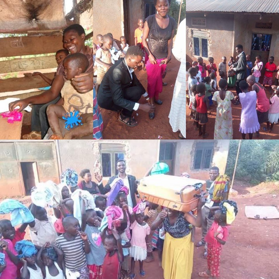 COMMUNITY REACH OUT WITH CLOTHES & SHOES.