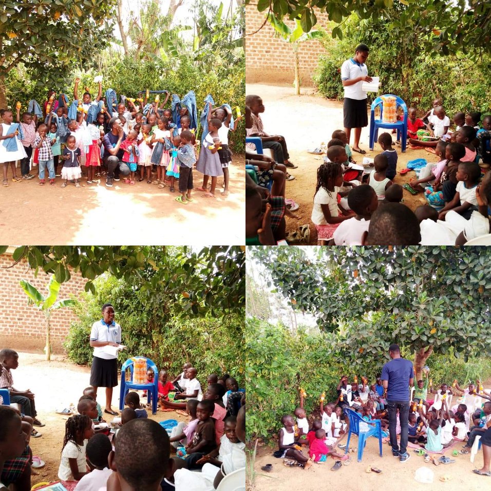 TEACHING CHILDREN AND GIVING.