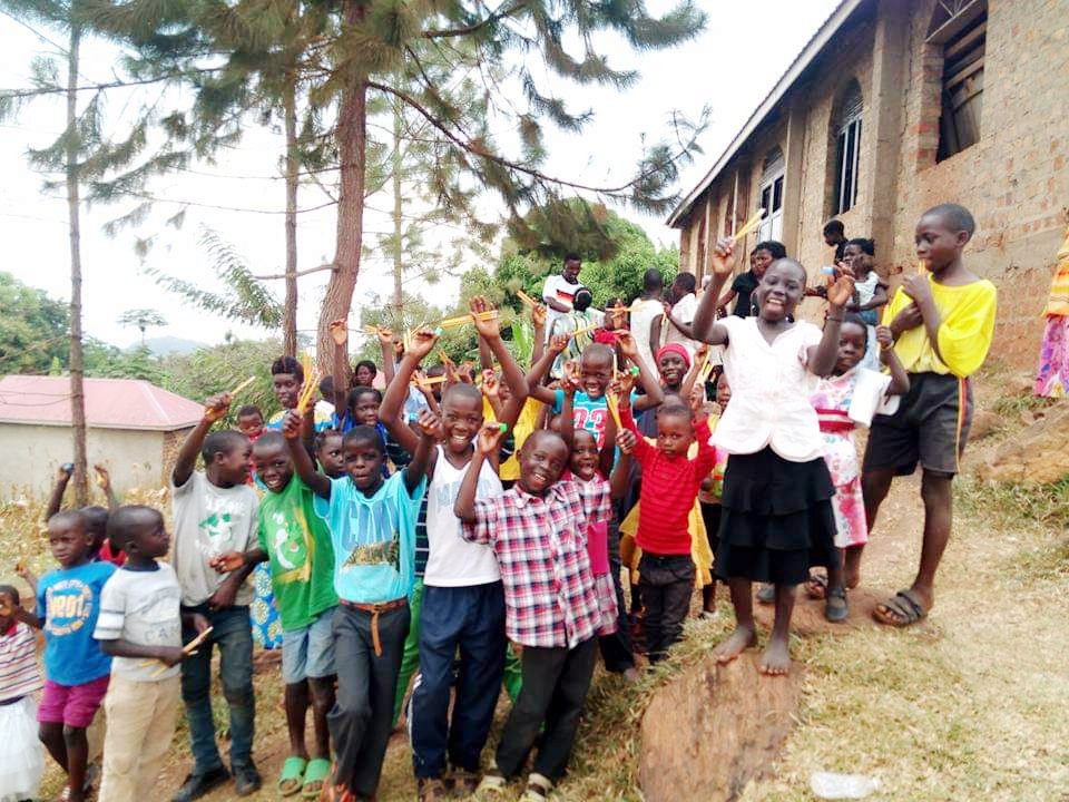 KANYOGOGA CHURCH PENCILS & CLOTHES DESTRIBUTION.