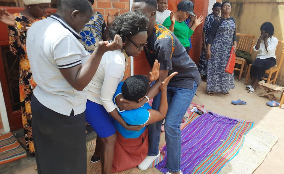 DELIVERANCE AND BLESSING OF FOOD CAME AFTER .