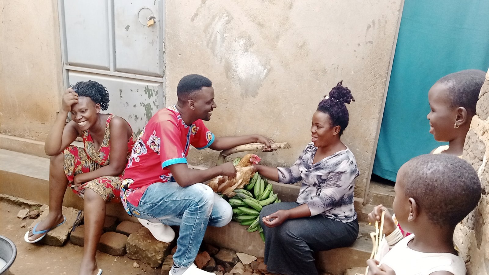 THE JOY OF RECEIVING FOOD WAS AMAZING .
