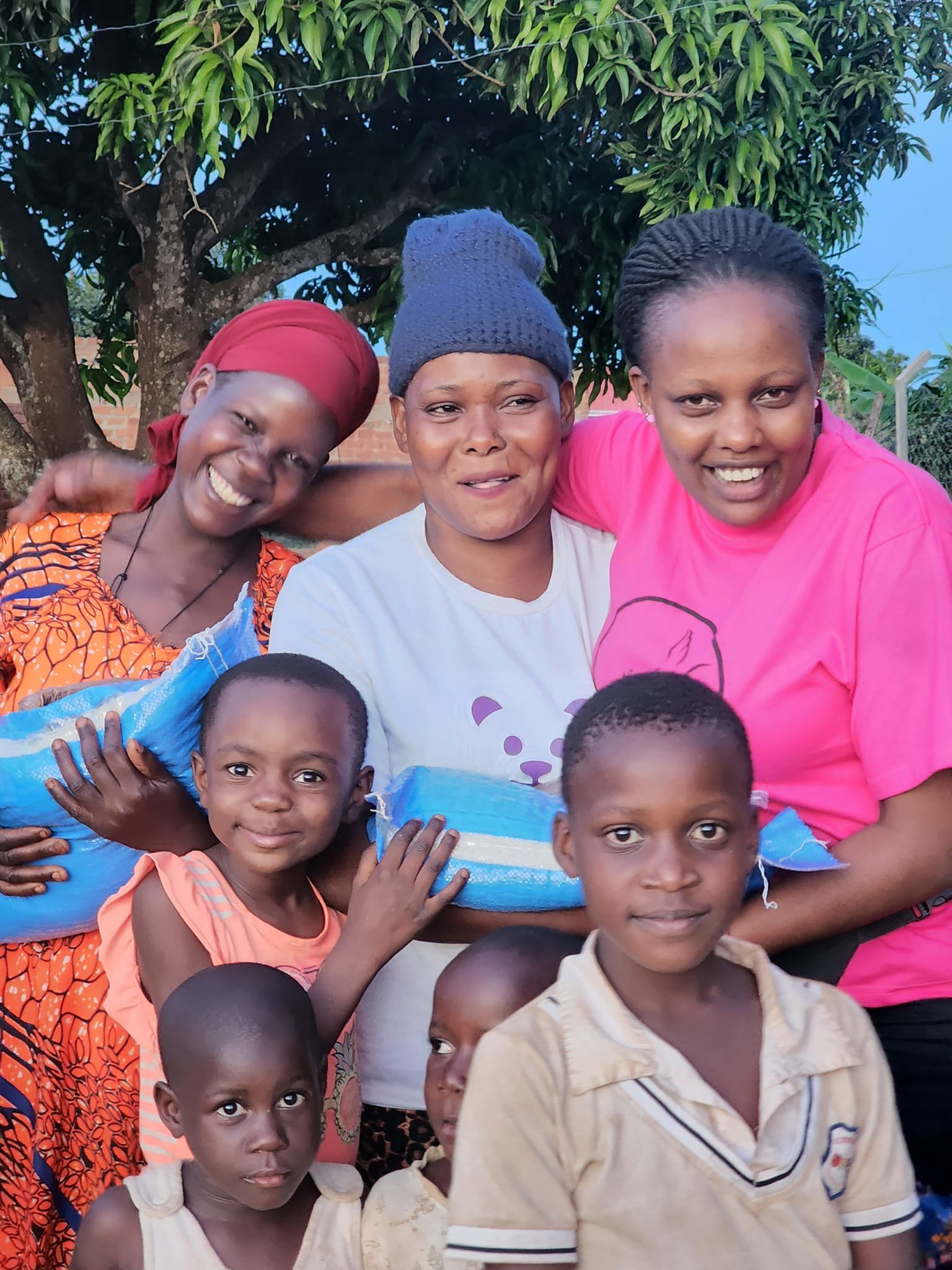 31 HOMES BLESSED WITH FOOD AND DELIVERANCE.