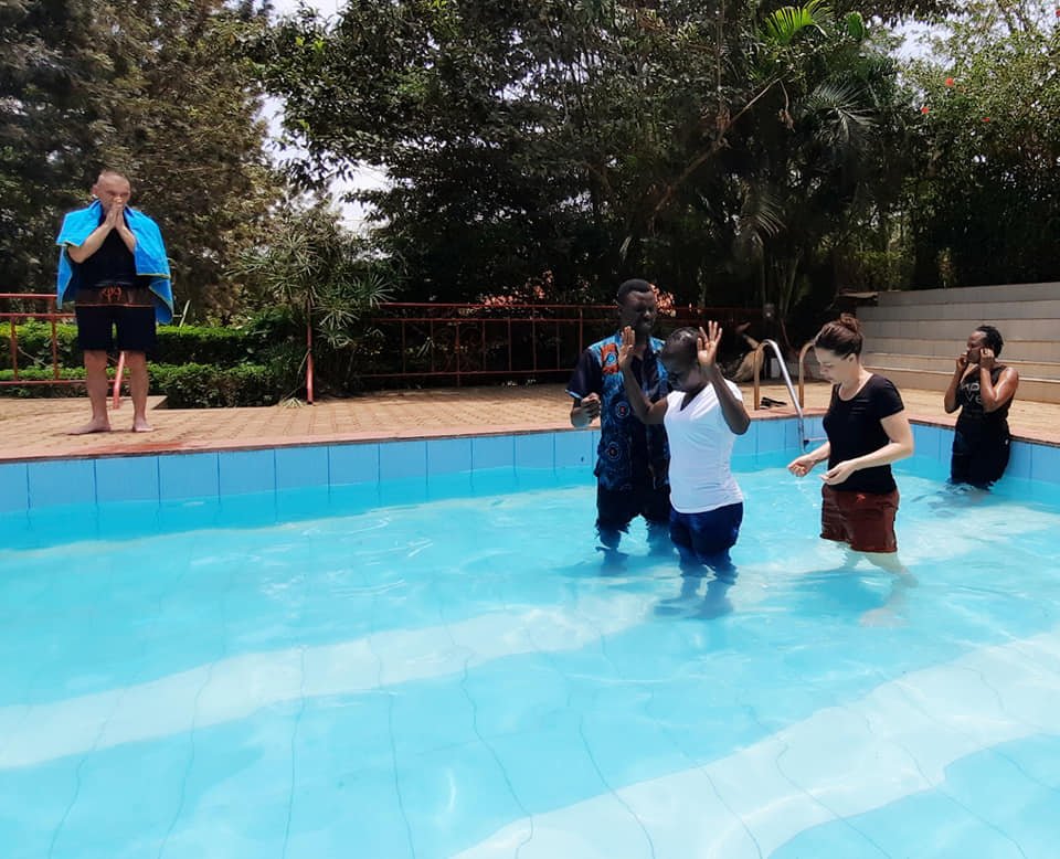 BAPTISM WITH WATER PROGRESS.
